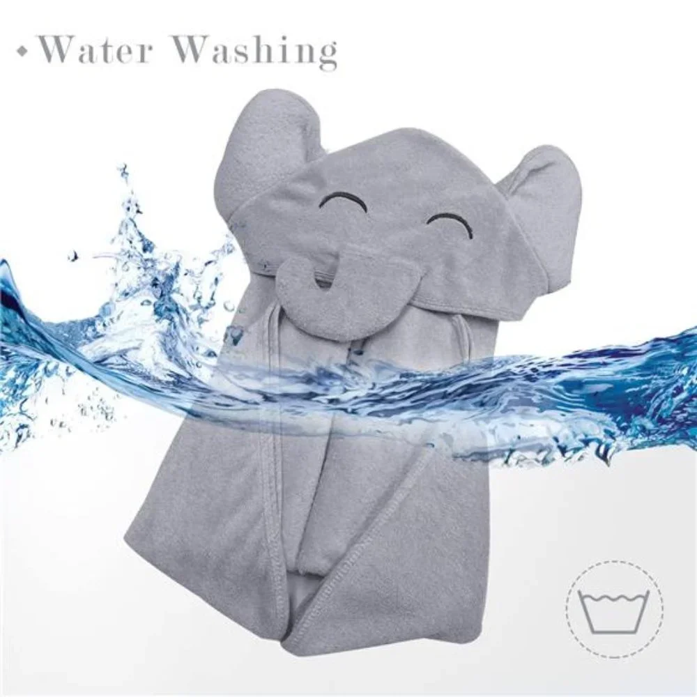 Premium Bamboo Baby Bath Towel – Soft Organic Hooded Towel for Toddlers